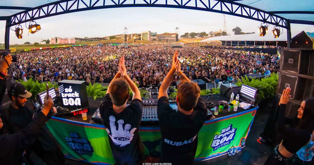 Estreia de Ruback no Só Track Boa (créditos: Luan Sloboda)