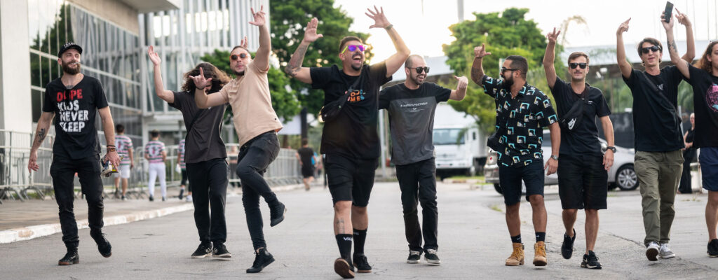 Público chegando para o DGTL São Paulo 2022 (créditos: Pedro Fatore)