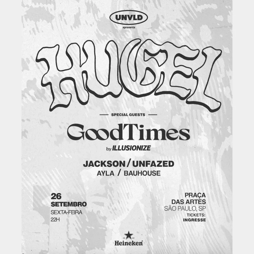 UNVLD Apresenta Hugel em São Paulo