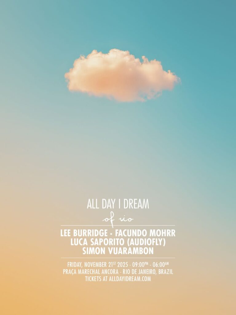 Lee Burridge traz de volta o All Day I Dream of Rio em novembro