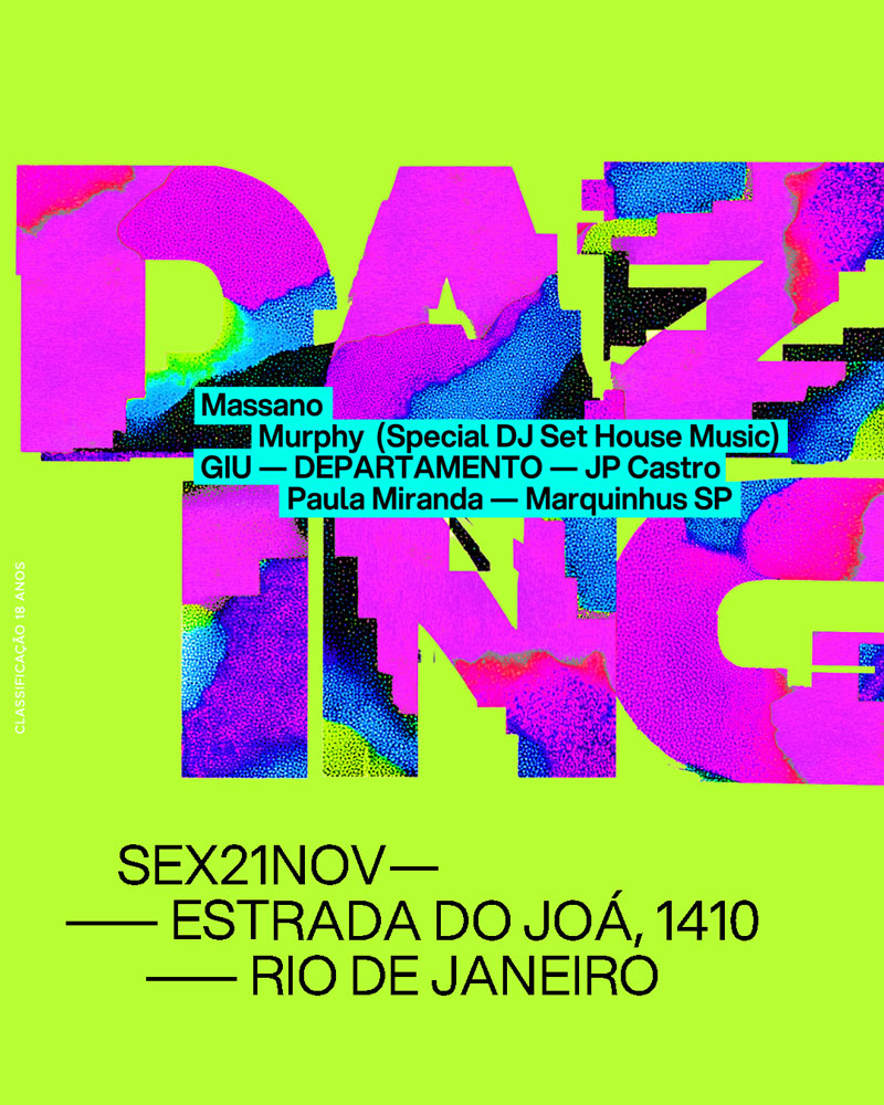 DAZING estreia no Rio de Janeiro com Massano e celebra a força da música eletrônica