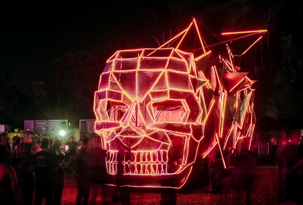 Palco Stage Favela Art Car