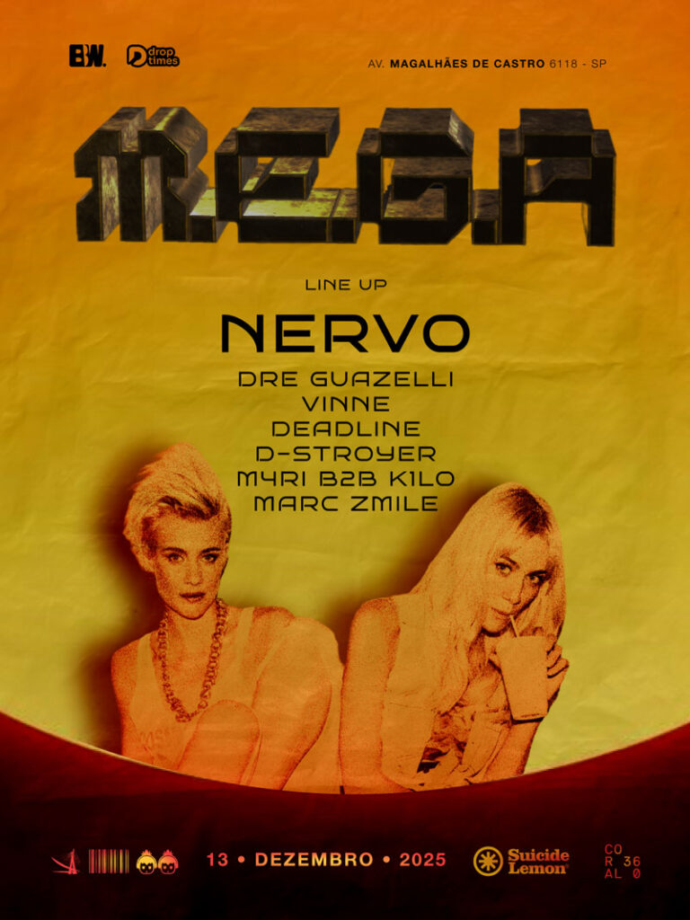 M.E.G.A. anuncia line-up completo e abre venda de ingressos em São Paulo