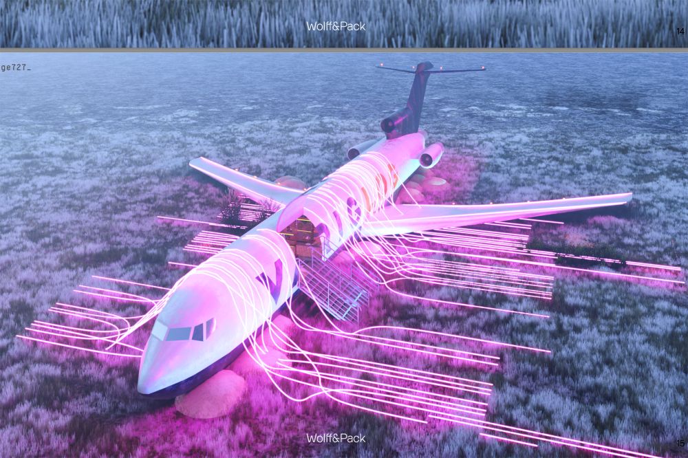 Palco Stage Varig 727